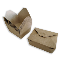 FOODBOX-M 1350 ml barna papírdoboz 50 db