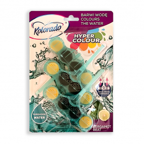 Kolorado Hyper Colour Trio toalett block 3x45g - Bergamot Beat